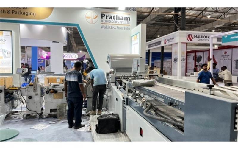 Pratham’s star product at Pamex 2023 will be its pharmaceutical outserts folding machine. The important features of the machine include faster setting time, easy compatibility with the other brands, and serialisation