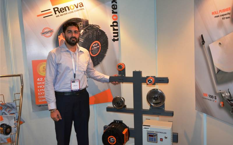 BST Sayona were first timers at the show. The company introduced web guiding and controllers for the corrugation lines.