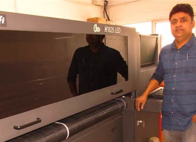 Mumbai's D'Signs upgrades to EFI H1625 LED printer