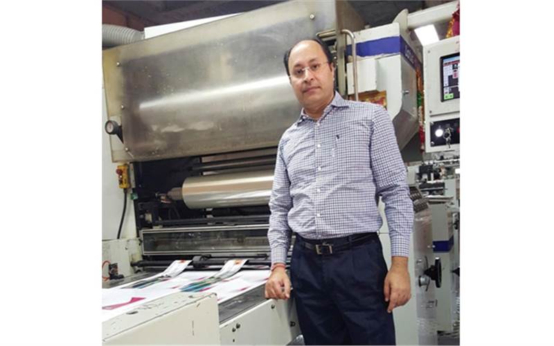 Ghai: "Lamination is a basic process that needs to be done for using a MetPet job on the UV press"