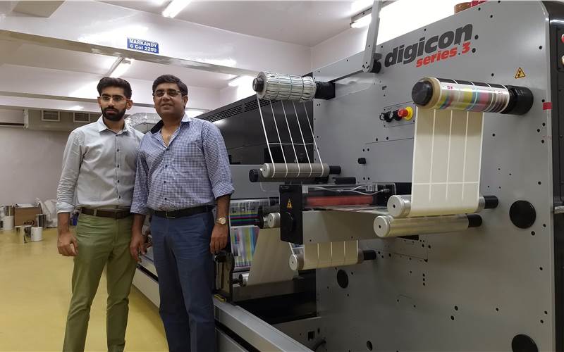 (from left) Krish and Rajeev Chhatwal of Kwality Offset Printers