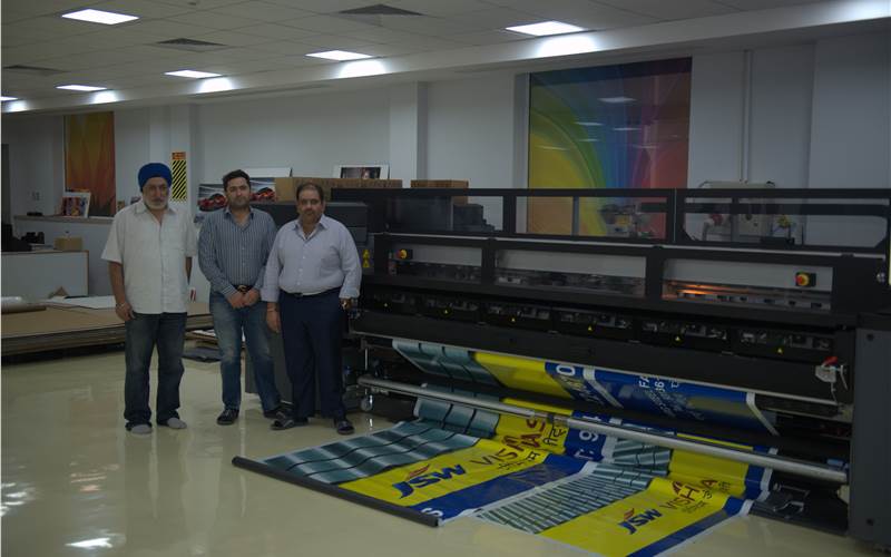 Meghdoot is also the first company in Northern India to deploy the HP Latex 3000 printer