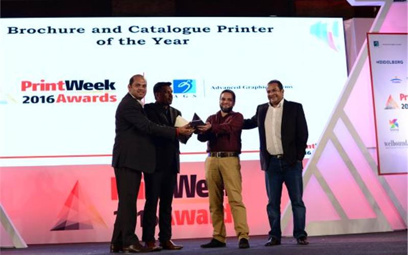 Mumbai's Silverpoint Press wins the Brochure & Catalogue Printer of the Year trophy