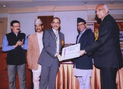 Khushru Patel of Jak honoured with global achievers award