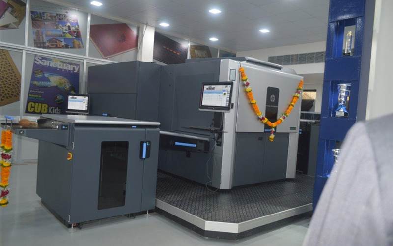 The 12000 which commissioned in the December 2016, will replace an older HP Indigo will co-exist with the firm's fleet of four-colours and five-colours presses, and its pre-press offerings