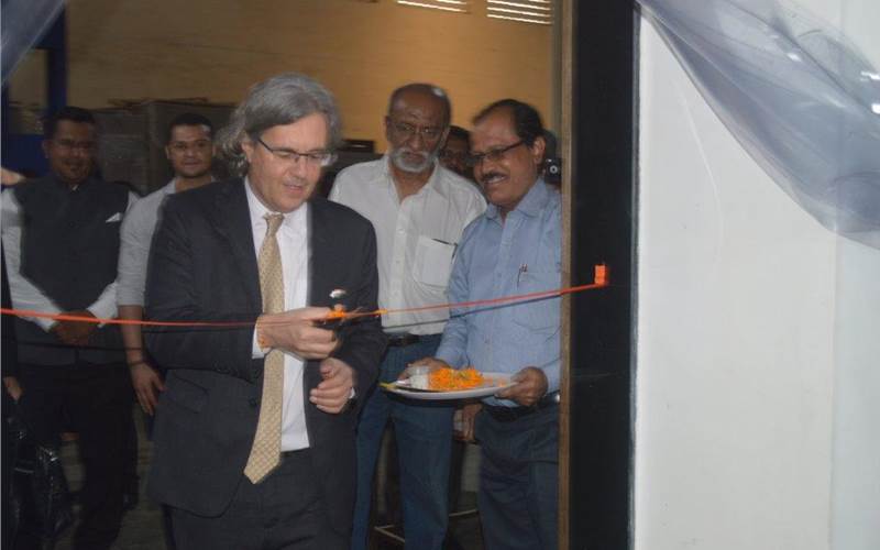 The official inauguration of the 12000 at Siverpoint’s Mahape plant in Navi Mumbai