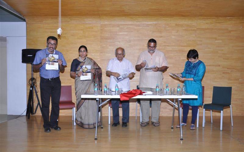 The Book Special being launched at the Print Fair, held at the Max Mueller Bhavan in Mumbai