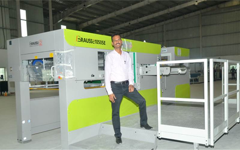 Multi-location packaging experts MK Printpack completed installation of India’s first Brausse 1050 SE automatic die-cutter and sheet laminator FMZ - 1260B. The machine was installed at MK's unit in Chennai. According to Nizamappas, business head of MK, there growing presence of special economic zones in and around Tamil Nadu. "Hence opportunities for packaging industries are also gearing up to galore"