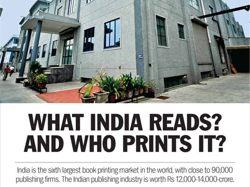 What India reads? And who prints it?