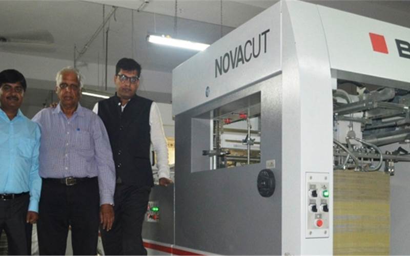 Navi-Mumbai based Rukson Packaging has invested in a brand new Bobst Expertfold, the folding and gluing machine; a Bobst Novacut die-cutter, and a Heiber Schröder, window patching and liner machine to strengthen its post-press. With this investment, Rukson is aiming to become a full-fledged packaging specialist