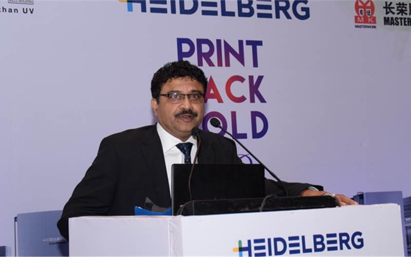 Heidelberg India has announced that it has signed deals for 17 new offset printing machines at Drupa. Speaking exclusively to PrintWeek India, Peter Rego of Heidelberg India said,” Drupa was an excellent show for Heidelberg, both globally as well as in India.”  At the show, Heidelberg unveiled its Push-to-Stop philosophy of autonomous machine operation wherein the processes which were actively started by the operator will be handled by the press, while the operator will only interrupt the autonomously running process chain if necessary.