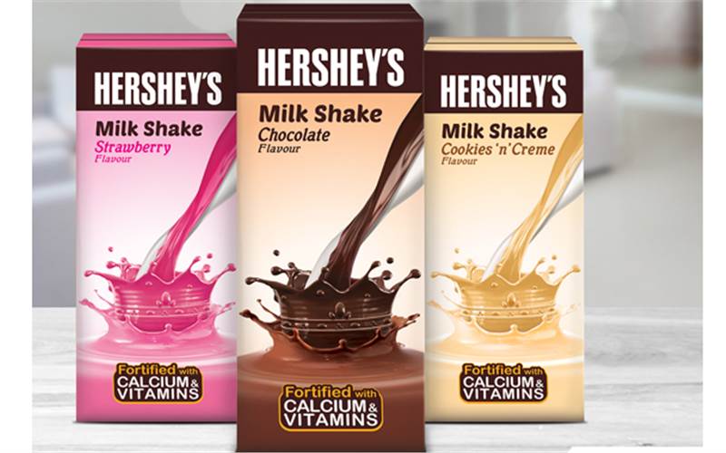 Hershey’s partners with Wow Design for flavoured milkshake launch