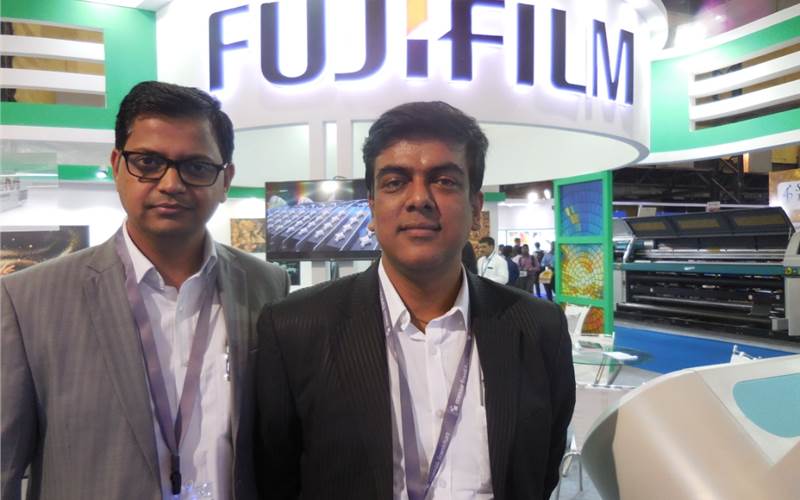 (l-r) Madhav Bharule and Pradipta Chowdhury of Fujifilm