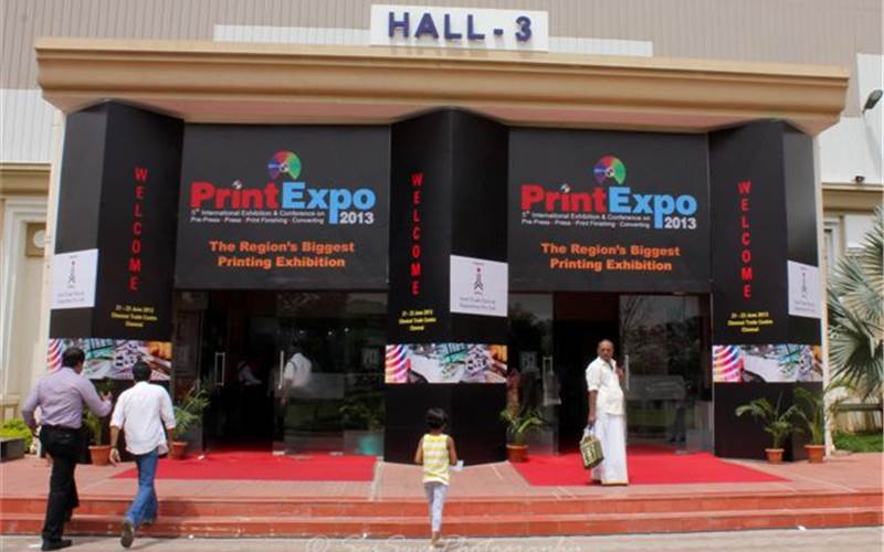 The fifth edition of PrintExpo 2013 saw a total of 137 stalls and was spread across 6,000 sq/ft of space