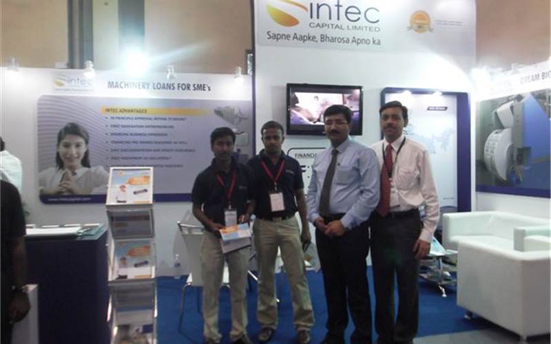 Intec Capital, a non-banking financial company, offered on the spot approval of loans for purchase of new equipment during the show