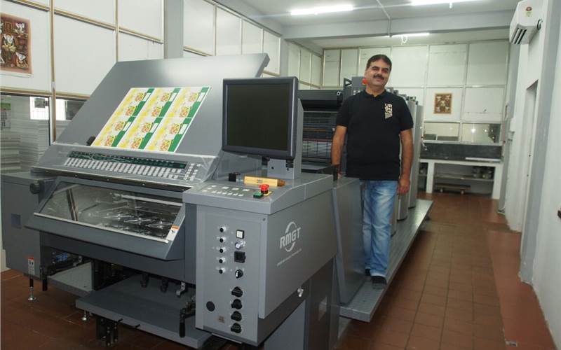 Rajesh Morani of Amar Offset Printers