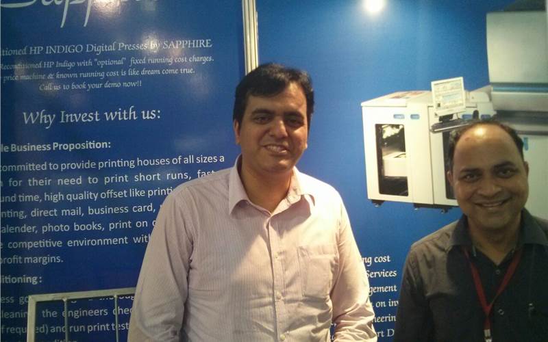 Vikram Saxena and Neeraj Chaudhary of Sapphire: Driving reconditioned digital offset installations in India