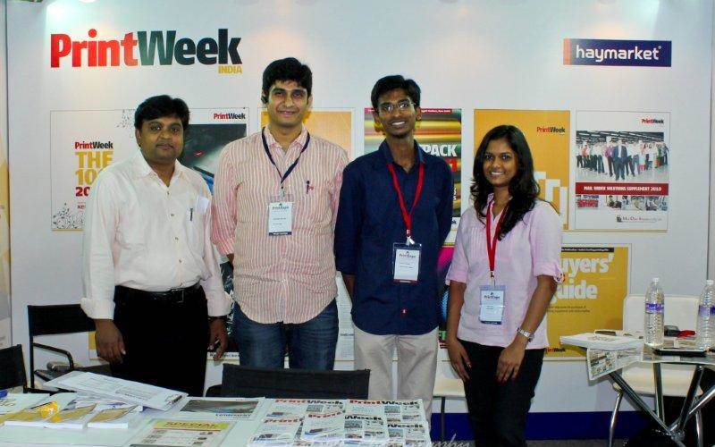 The PrintWeek India team created a better outreach for the monthly magazine with 31 on the spot subscriptions (for one year-20, two year-4 and three year-7)