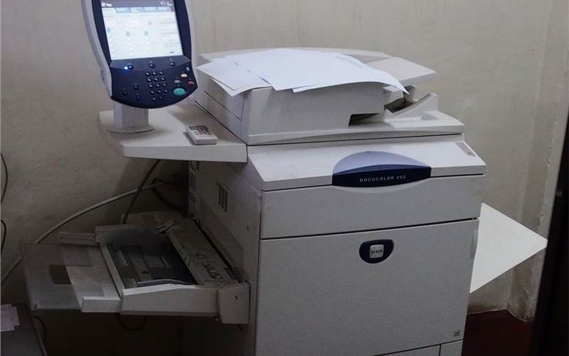 Almats relies on the Xerox Docucolor for short-run jobs