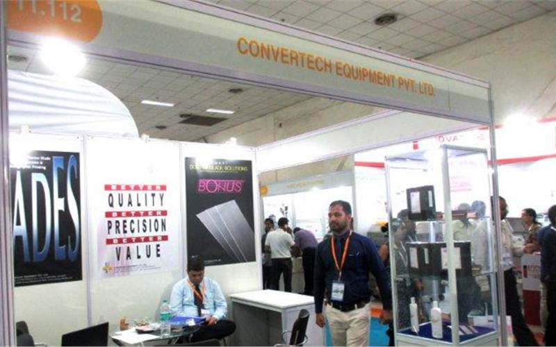 New Delhi-based Convertech manufactures doctor blades for gravure and flexo. At the show, the company displayed a range of doctor blades for standard gravure and flexo printing applications as well as coating applications
