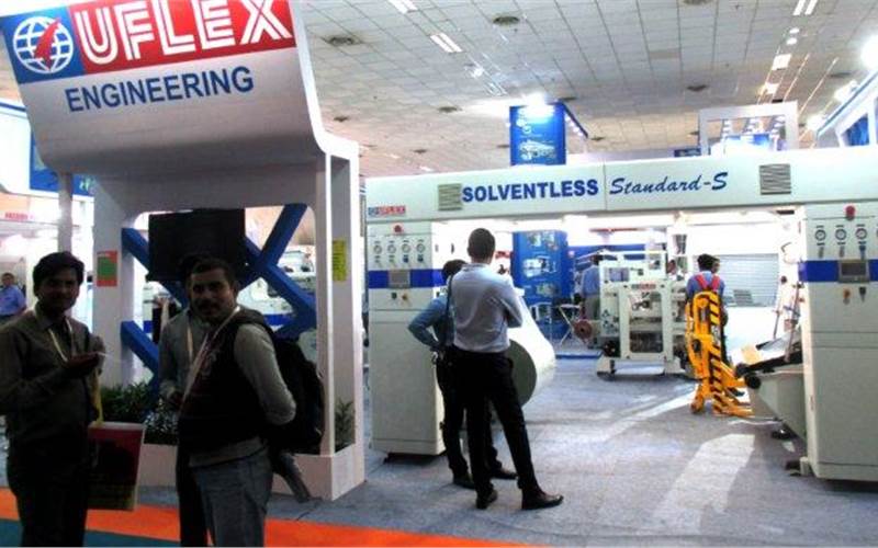 Noida-based Uflex doesn’t need introduction. At the show, the company exhibited its latest packaging and converting machines at PackPlus. Also on display were brand protection and anti-counterfeiting solutions like holographic thermal lamination film, hot and cold stamping foils, wide web film with adhesive and recombined holograms, among others