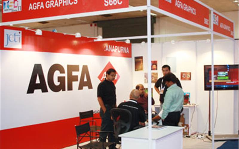 Agfa exhibits its product portfolio at ISD in Delhi