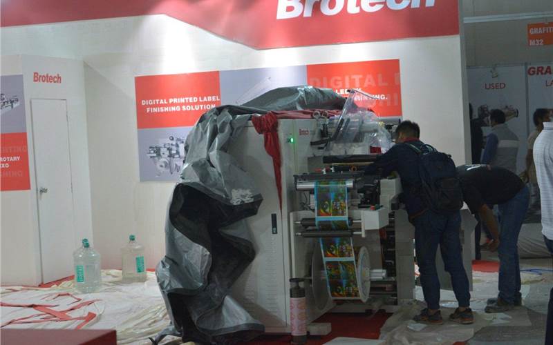 This Chinese company is hoping to make a mark in India with its finishing and converting application. Brotech (M-37) has also joined HP Indigo’s partner programme for finishing solutions
