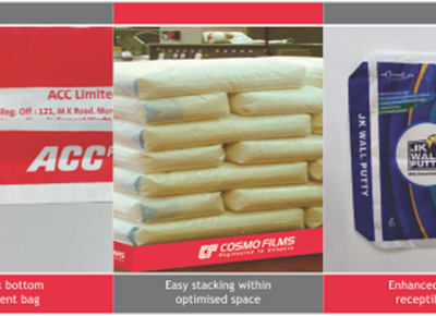 Cosmo Films launches BOPP film for cement bag protection