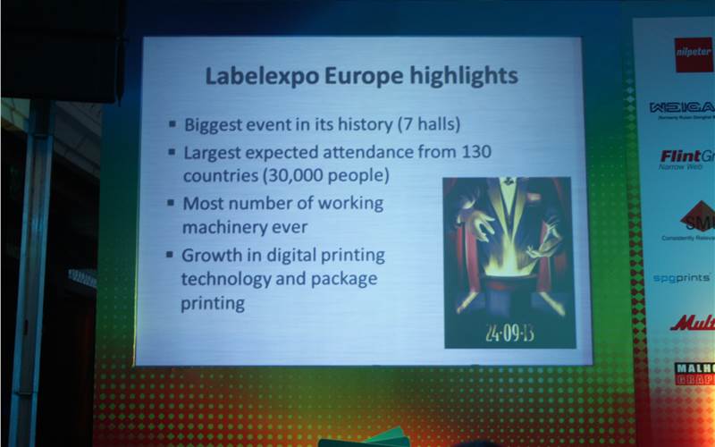 Key features of LabelExpo Europe 2013