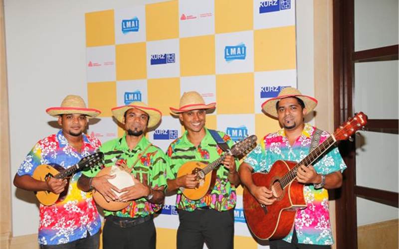 The second Label Manufacturers Association of India (LMAI) conference was held in July 2013 at Grand Hyatt Goa. The delegates were welcomed by Goan artists playing traditional music