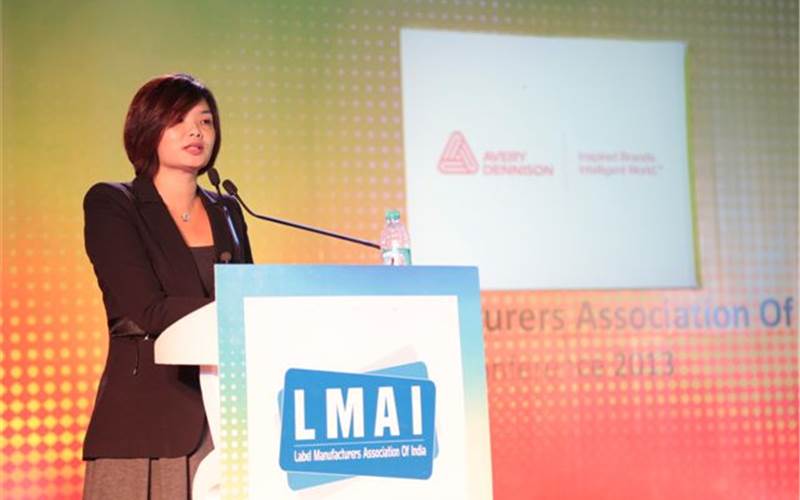 Carmen Chua, vice president marketing Asia Pacific of Avery Dennison spoke on sustainability trends and solutions in label printing. She said, "LMAI and its members can shape the agenda for sustainability in India"