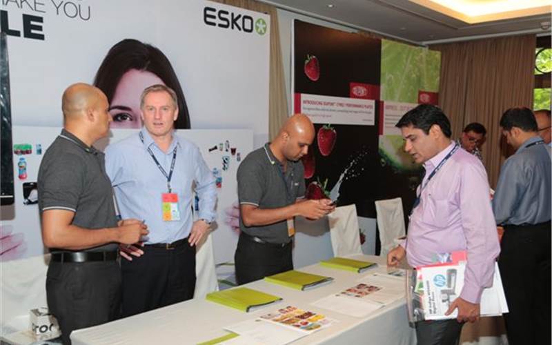 The Esko team discussed their integrated software solution with packaging and label print professionals; and the new functionality and updates which are possible