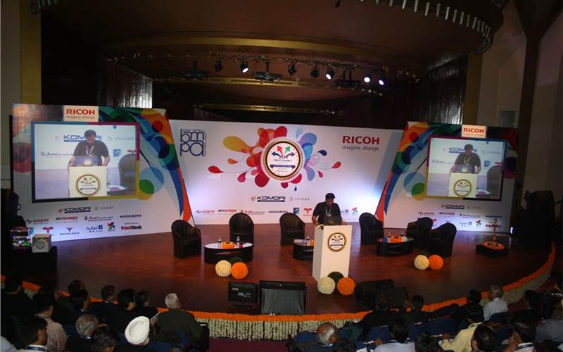 The BMPA-Ricoh Print Summit 2014 was organised on 24 January at the Tata Theatre, NCPA, Mumbai. Faheem Agboatwala, a Print Summit committee member addressed a 500+ member audience