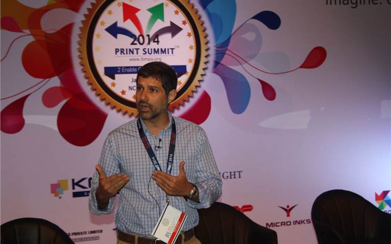 The keynote speaker, (and undoubtedly the star) of the Summit, Ashish Hemrajani, the CEO of BookMyShow, in his address, stressed on the importance of user experience and providing solutions that&#8217;s relevant to print. He said, "Rapid changes have taken place, the eco-system has changed."