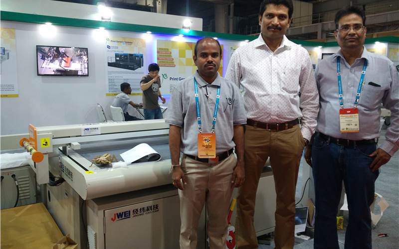 PGS sold a Jwei digital cutting table to Rudra Graphics and a Yi Sheng laminating machine to Silver Prints