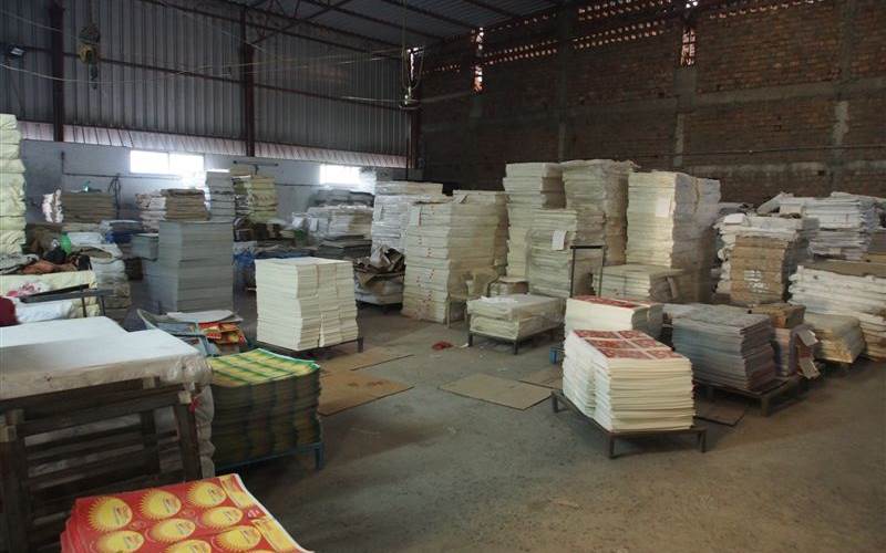 100 tonnes of paper board is converted in a month at the Atharva plant