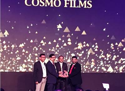 Cosmo Films honoured for adopting cloud technology