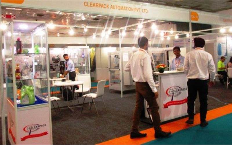 Founded in Singapore in 1991, Clearpack Group offers best-in-class packaging machines for primary, secondary and end-of-line packaging needs. Based in Mumbai, the company caters to a large array of multinational, regional and local companies in segments like food, beverage, personal care, and home care. Products on display were vertical case packer and case erector