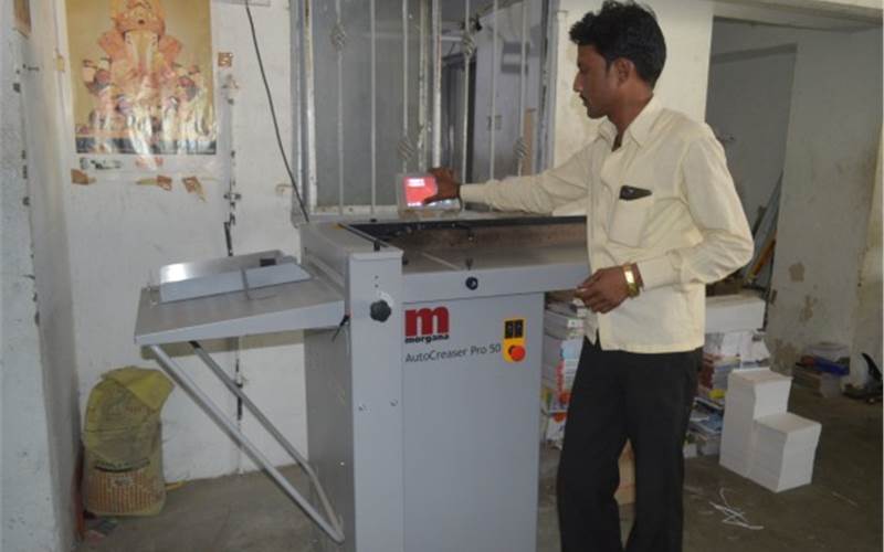 Recently, the firm has invested in two creasing machines from Morgana, of which one machine will be installed at Nanded