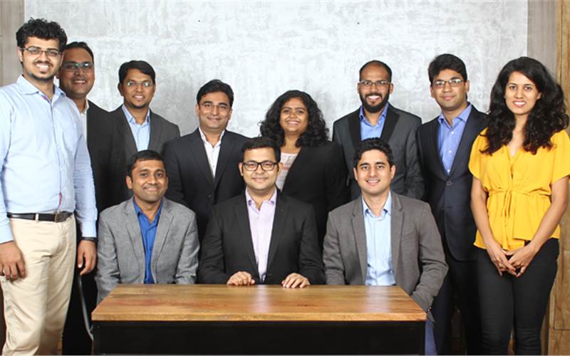 Management team of Bizongo: Top row (from left to right) - Hersh, Ankur, Aseem, Gulshan, Arjita, Vijit, Shashank, Shalmali; Bottom row -  Sachin, Aniket and Ankit