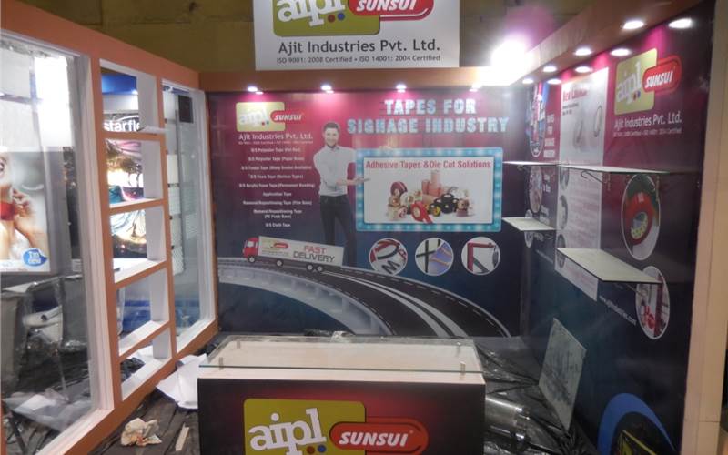 Ajit Industry with its portfolio of a variety of tapes for the signage industry