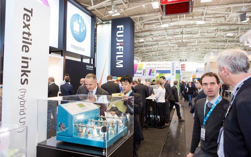 Fujifilm stall at InPrint 2015
