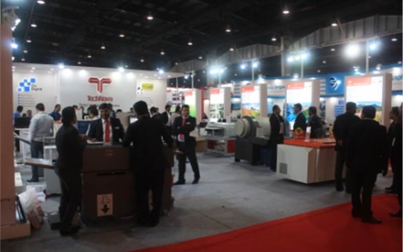 TechNova stall at PrintPack India