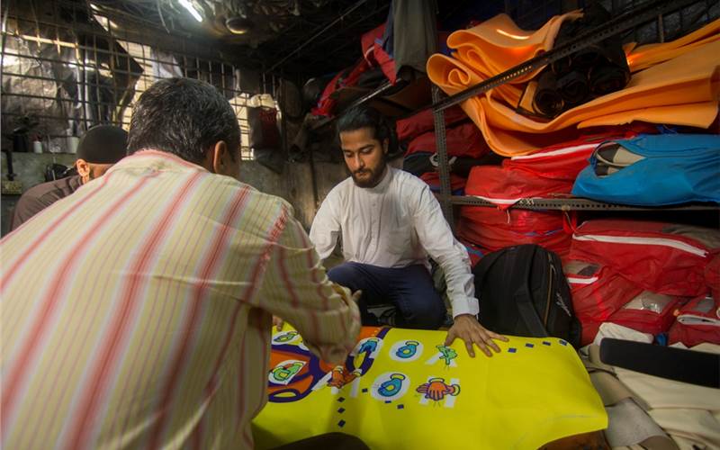 At this stage, the Taxi Fabric team also advises the designer on little but important details like how the design should be placed keeping the corners and edges of the taxi seats in mind