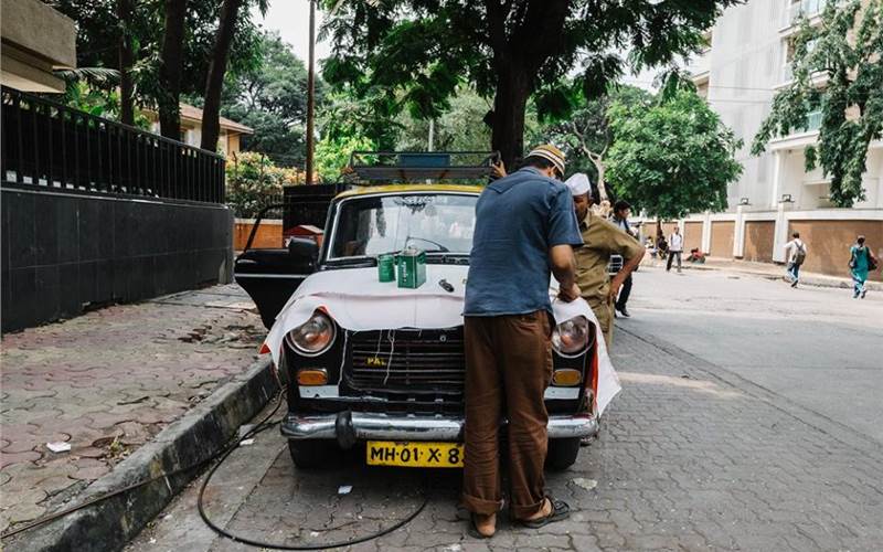 The taxis chosen for the project usually belong to friends and families of the taxi drivers that Avlani knows. An early inspiration for Taxi Fabric, in fact, is a taxi stand situated right below his house and his father&#8217;s habit of frequently taking taxis to travel