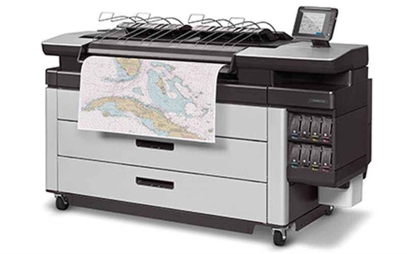 The PageWide series is expected to run at speeds of up to 20A1ppm, printing at maximum 1,200dpi resolution with eight print cartridges and four pigment-based inks