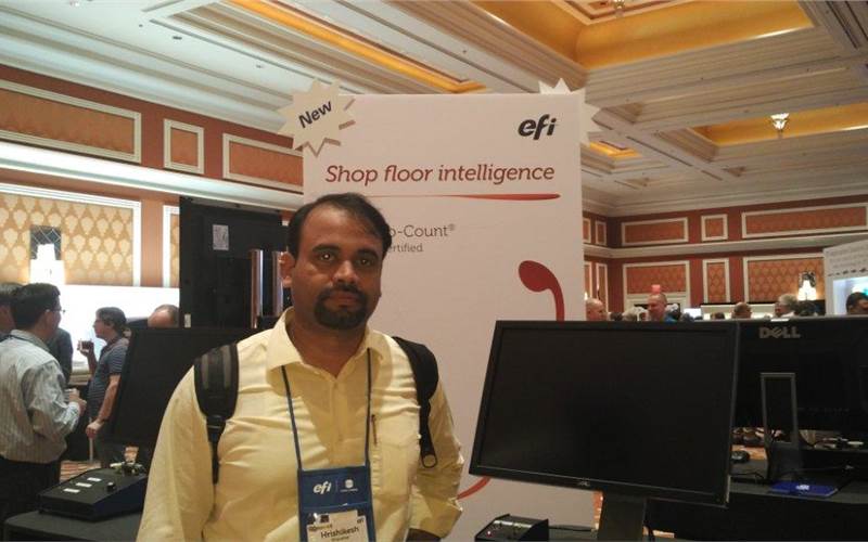 The second Indian EFI user at Connect 2016: Hrishikesh Kharalkar, operations head at Repro