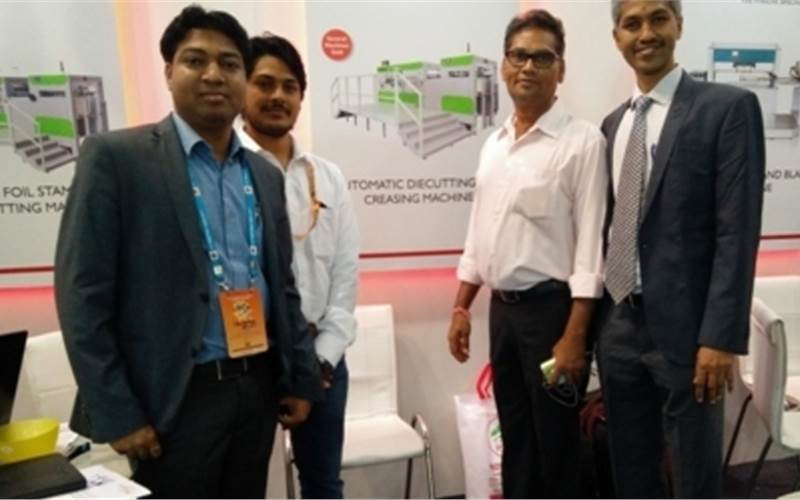 Chennai-based Suba Solutions has announced two deals at PrintPack India 2017. Sale of folder gluer, flute laminator and automatic die cutter to Ballabhgarh-based Packaging India and die cutter to Surat-based Nemlaxmi