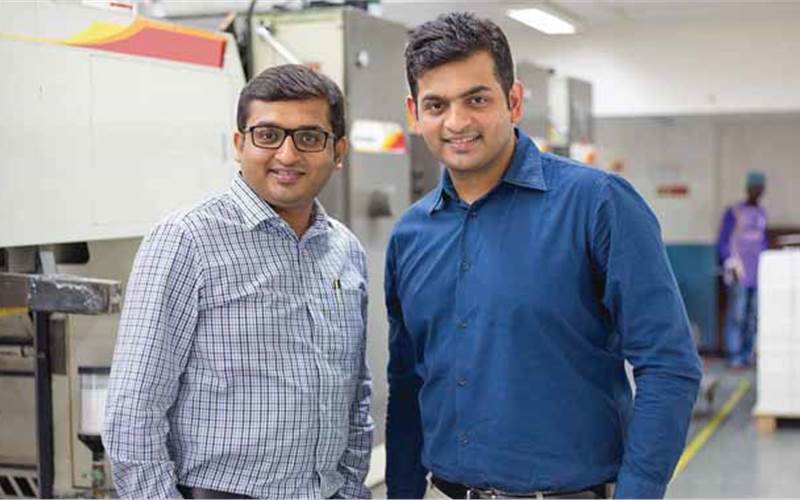 Ankit Tanna and Tejas Tanna, the second generation directors at Printmann Group