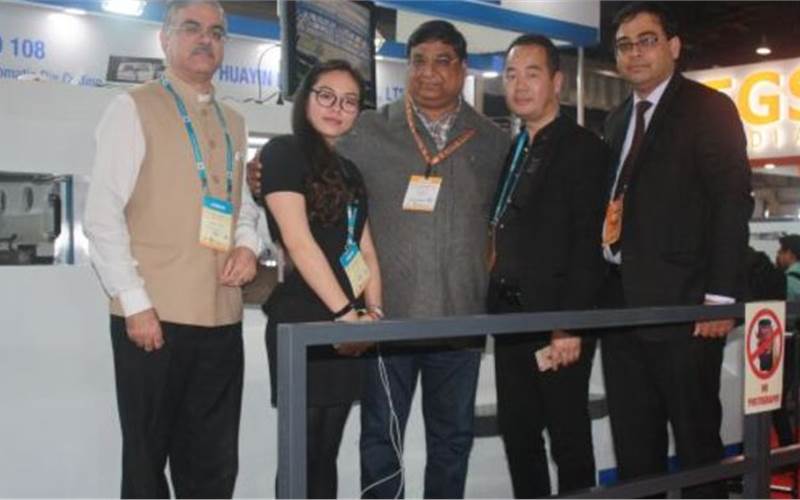 New Delhi-based, Ample Graphics, Indian representative of Tiancen Machinery has announced its first sale of die cutting machine at PrintPack India 2017
